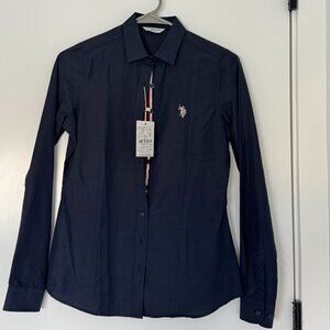 U.S.Polo Assn. Dark Blue Casual Shirt